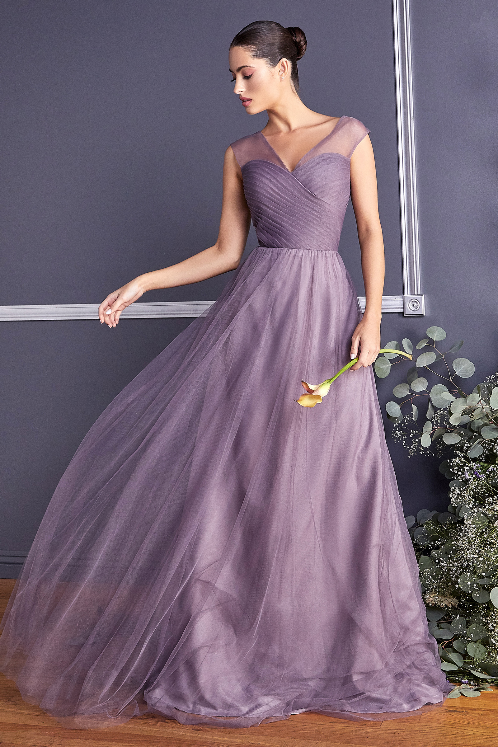Lavender Sarah No 27 Bridesmaid Dress