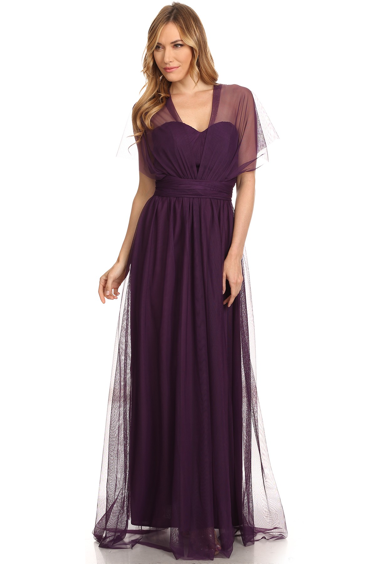 Sarah No 3 Bridesmaid Purple