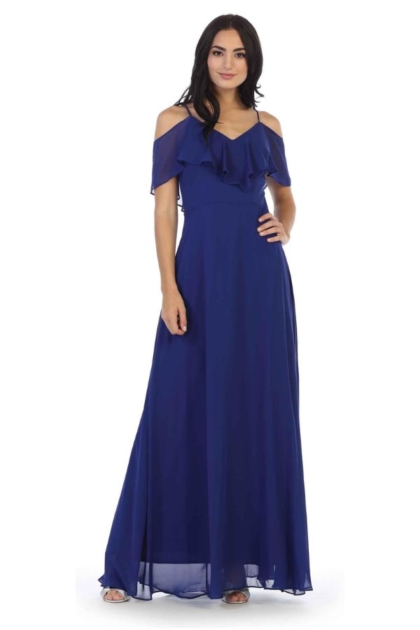 Sarah No16 Royal blue Bridesmaid Dress
