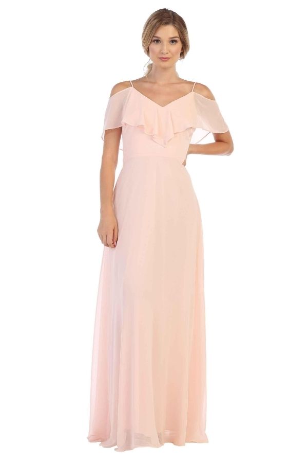 Sarah No16 blush bridesmaid Dress