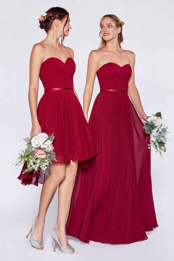 Keren 28 Bridesmaid Dress Red