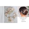 bridal hair comb and pins