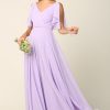 Keren B. #30 Bridesmaid Dress Pinky Purple