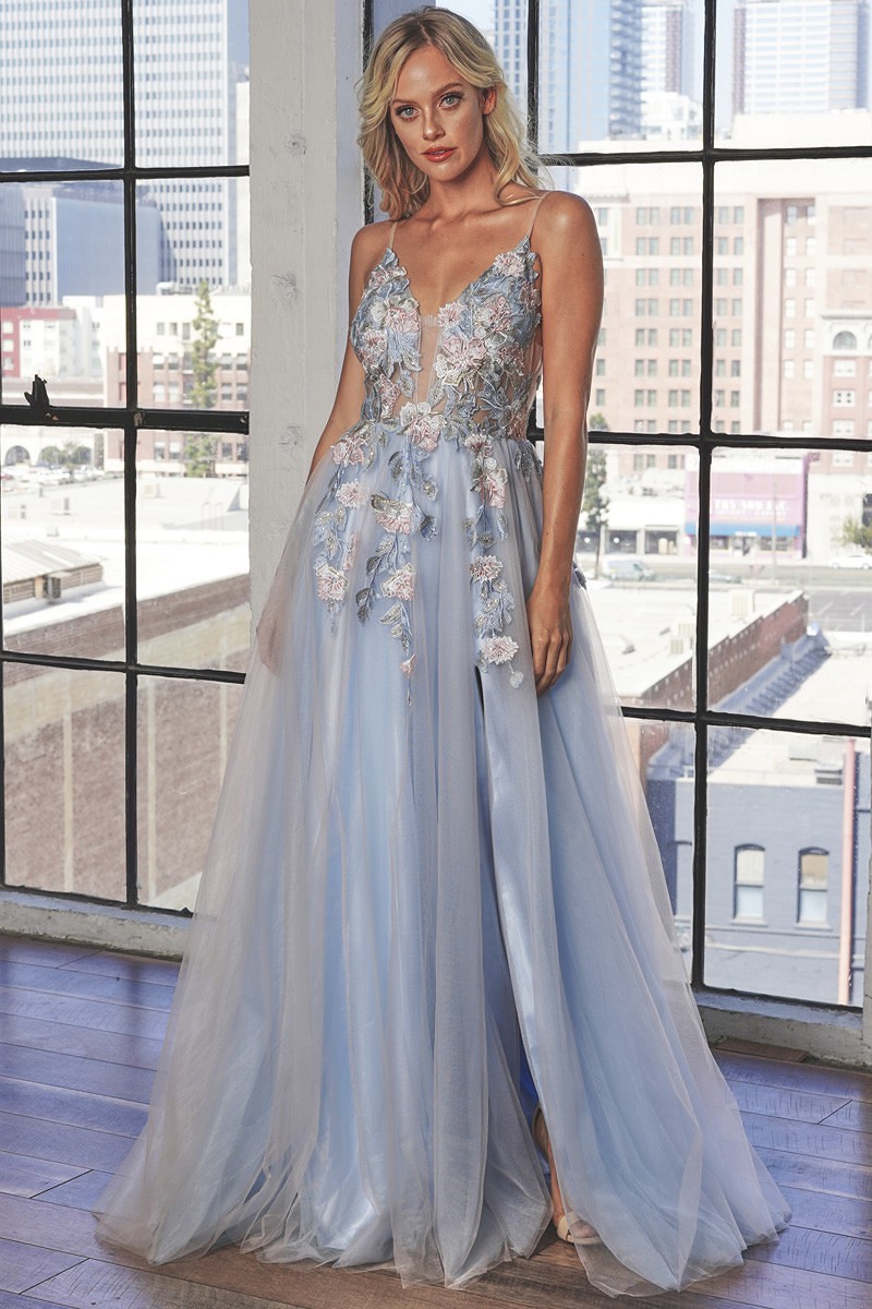 Keren B.#27 Prom Dress baby blue