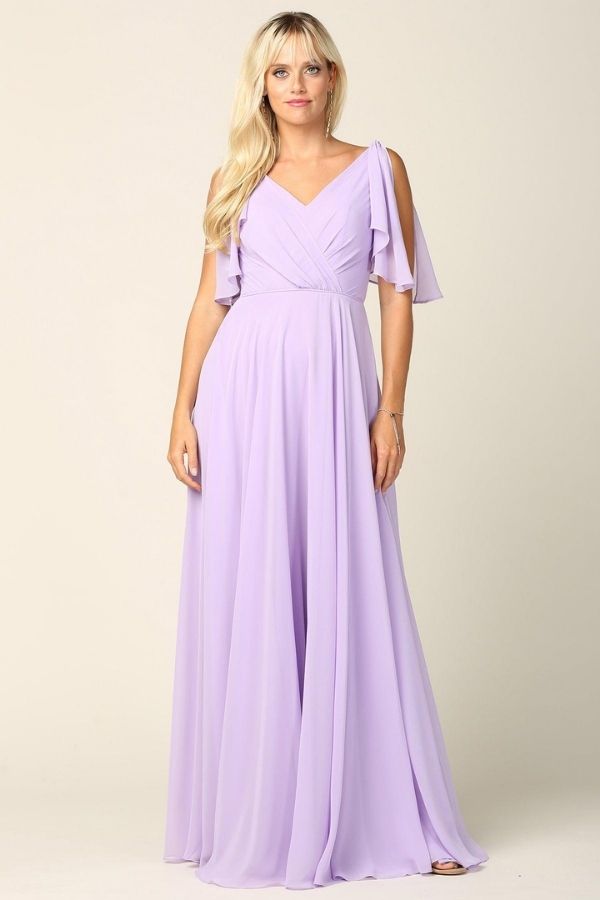 Keren B #30 Bridesmaid dresses lilac