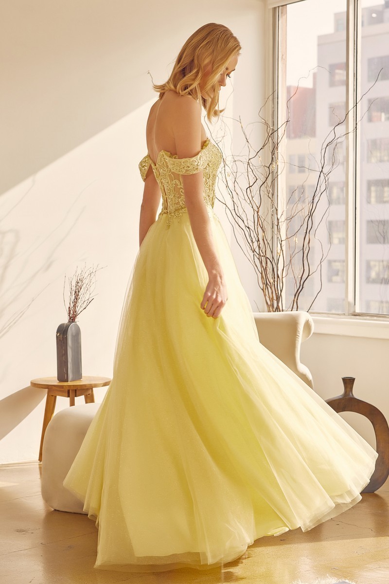 Keren B.#311 Prom Dress yellow