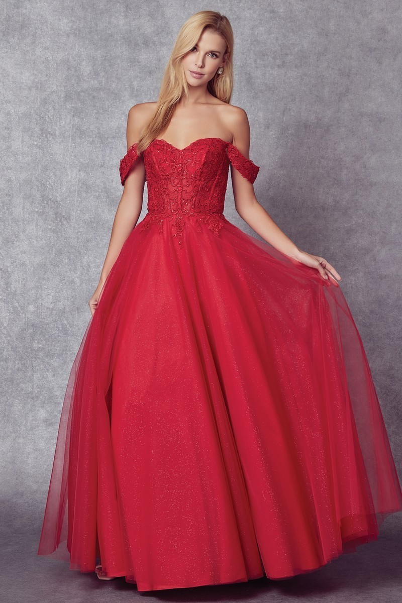 Keren B.#311 Prom Dress red