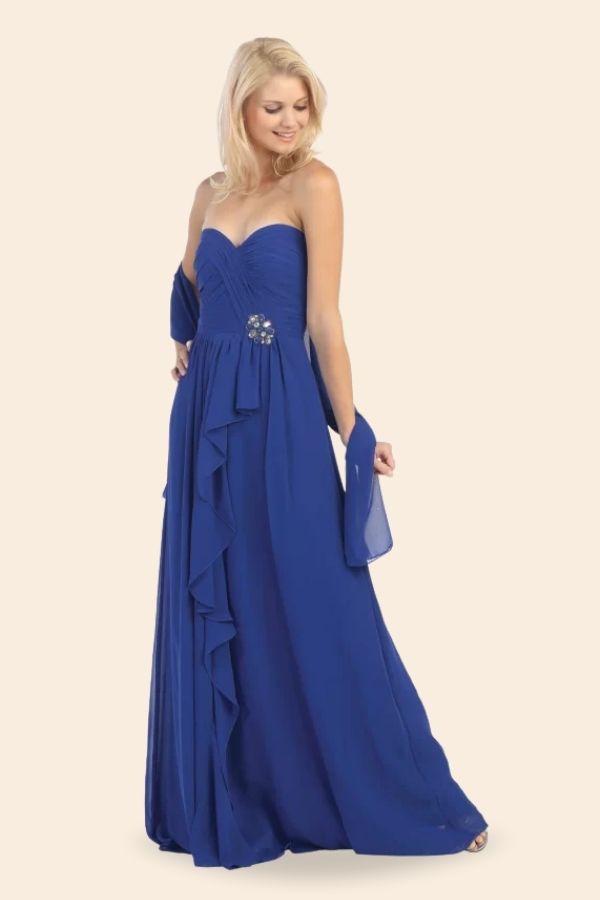 kerenb sarah11 bridesmaid dress royal blue
